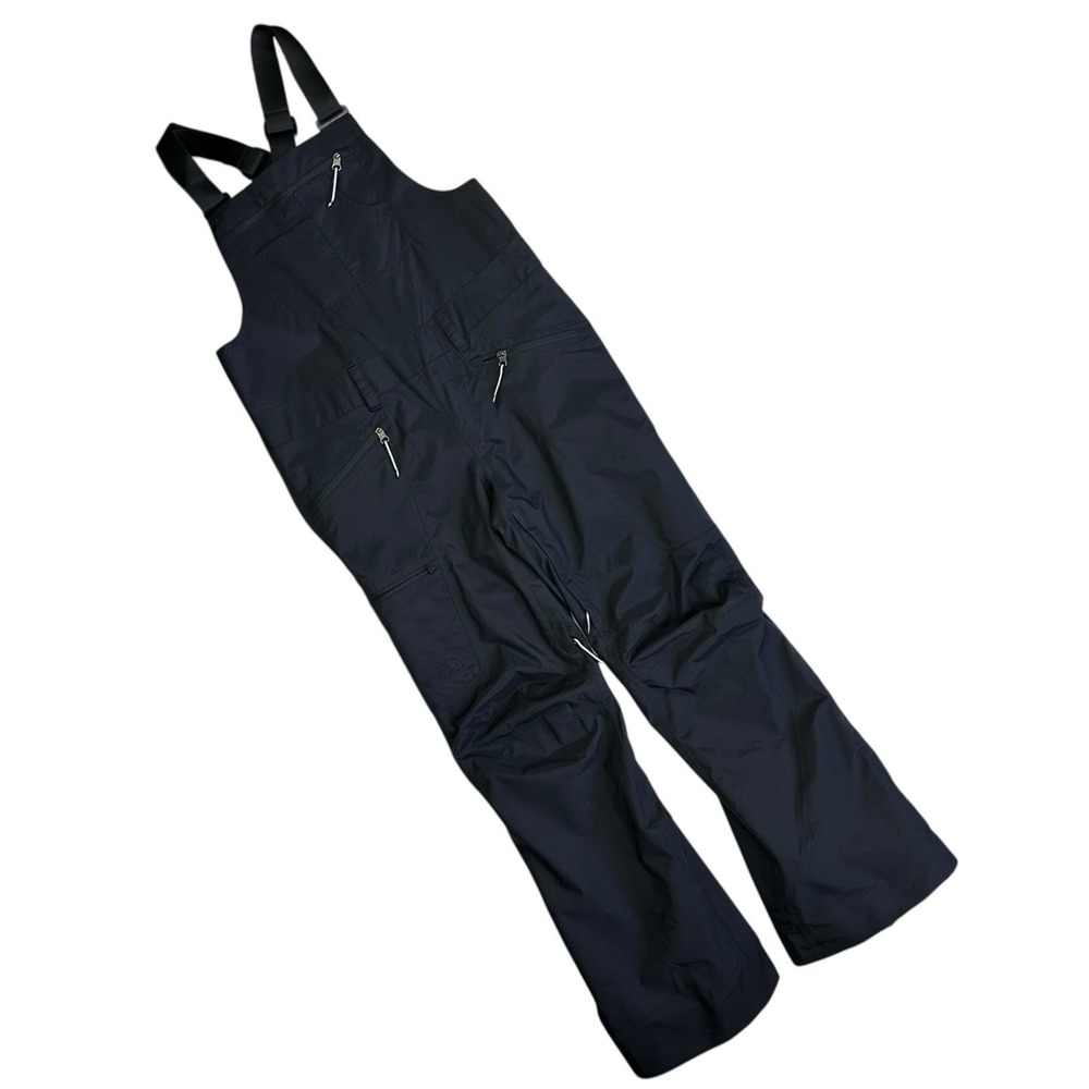 The North Face Shredromper Bib Overall Waterproof Pants DryVent Women M Black